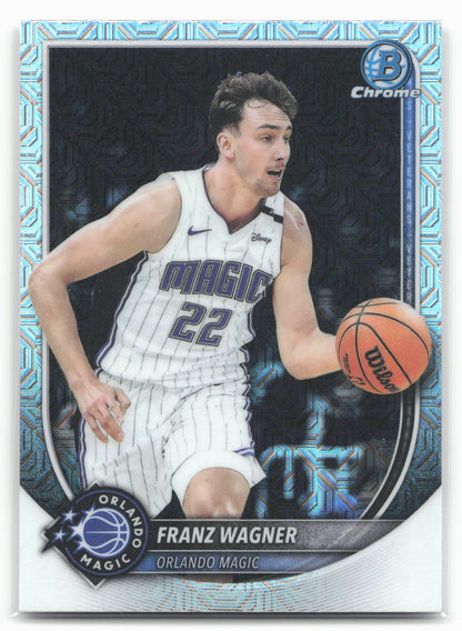 2025-26 Bowman #BCV-95 Franz Wagner Chrome Mojo Refractor