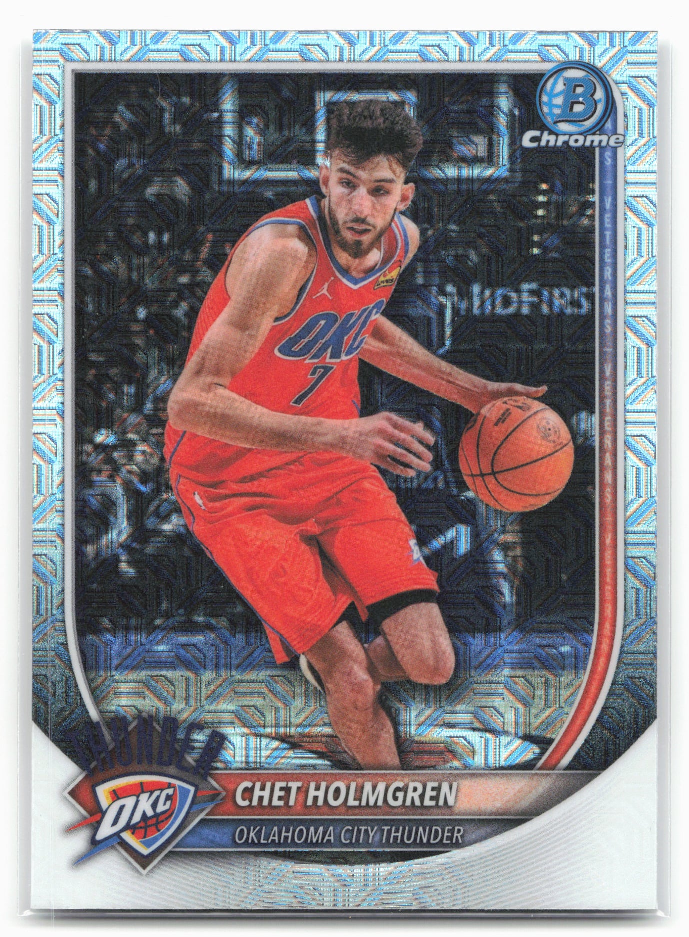 2025-26 Bowman #BCV-108 Chet Holmgren Chrome Mojo Refractor