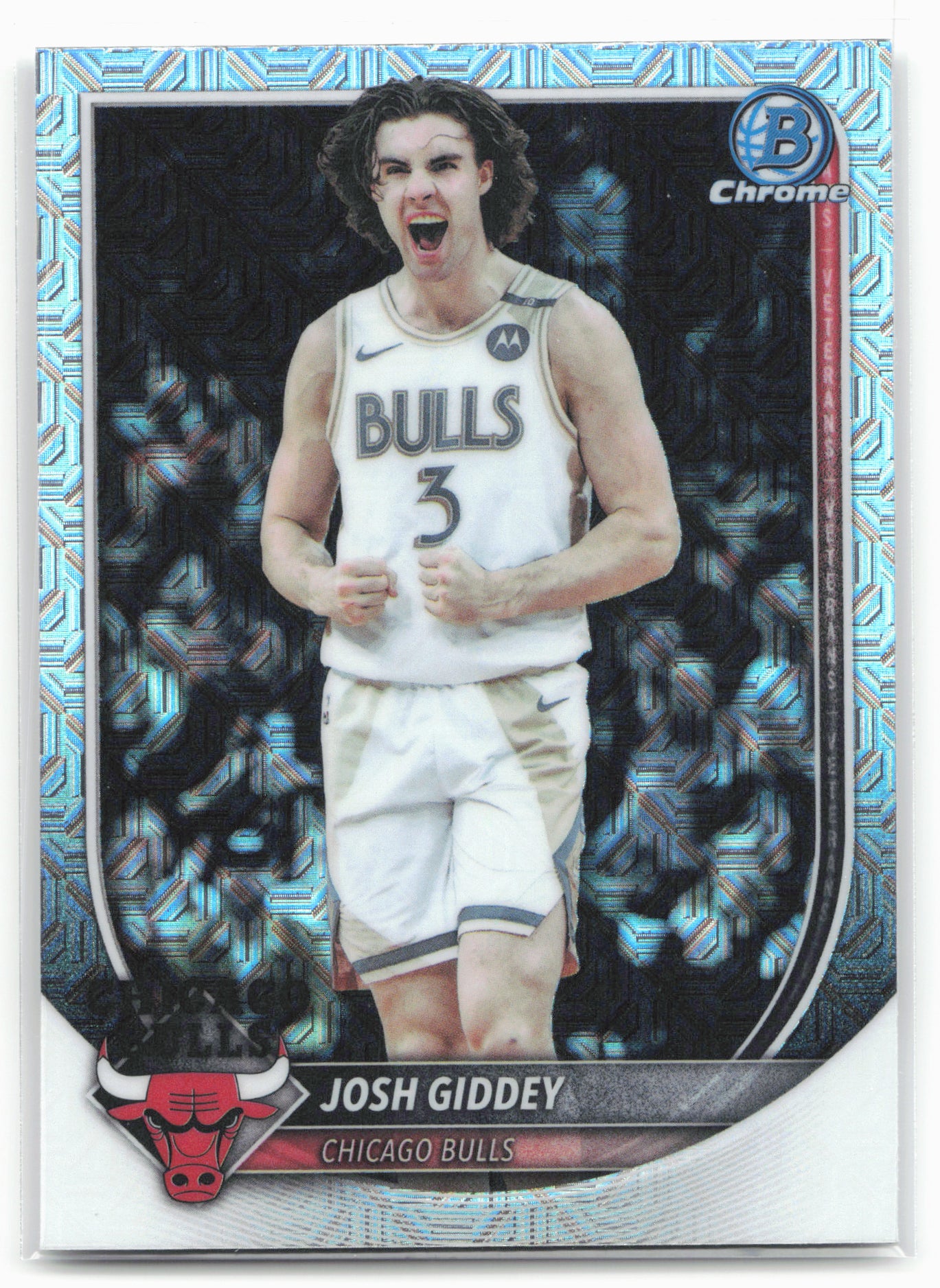 2025-26 Bowman #BCV-72 Josh Giddey Chrome Mojo Refractor
