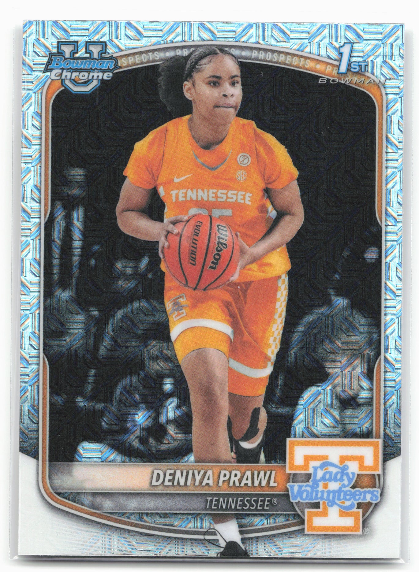 2025-26 Bowman #BCP-55 Deniya Prawl Chrome Prospects Mojo Refractor 28766