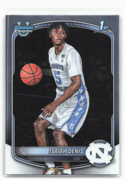 2025-26 Bowman #BCP-49 Isaiah Denis Chrome Prospects 28773