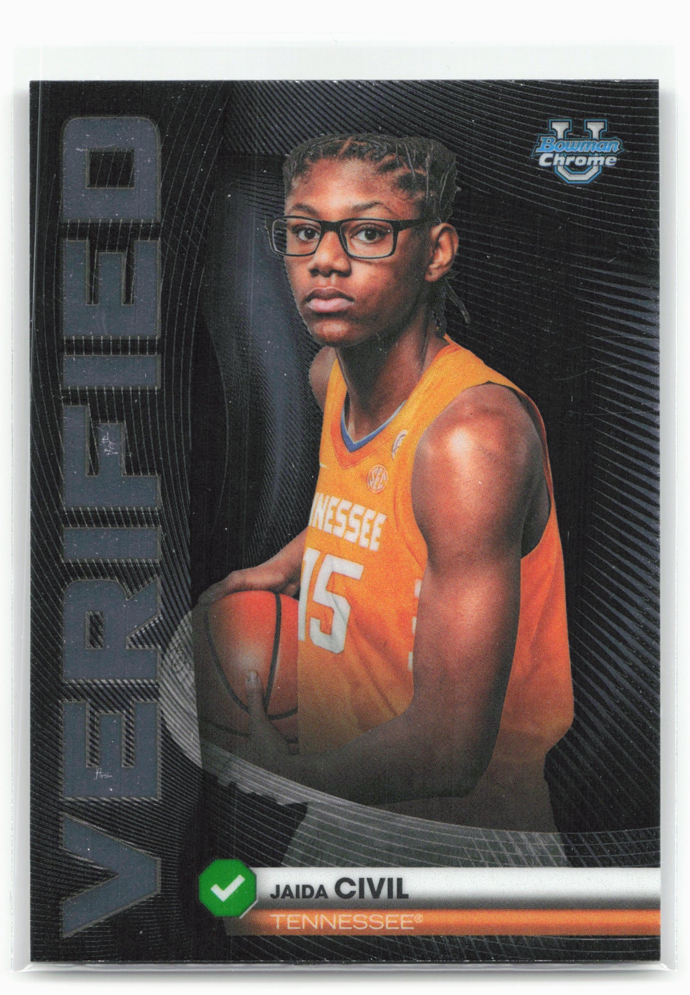 2025-26 Bowman #BV-22 Jaida Civil Bowman Verified 28785