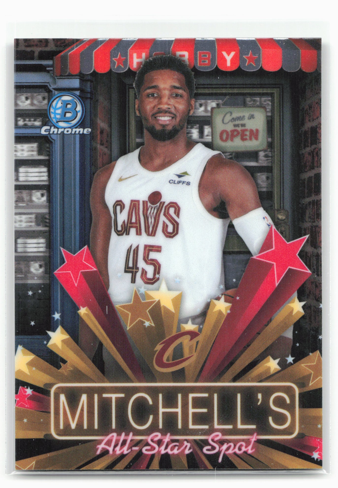 2025-26 Bowman #HS-5 Donovan Mitchell Hobby Stars 28792
