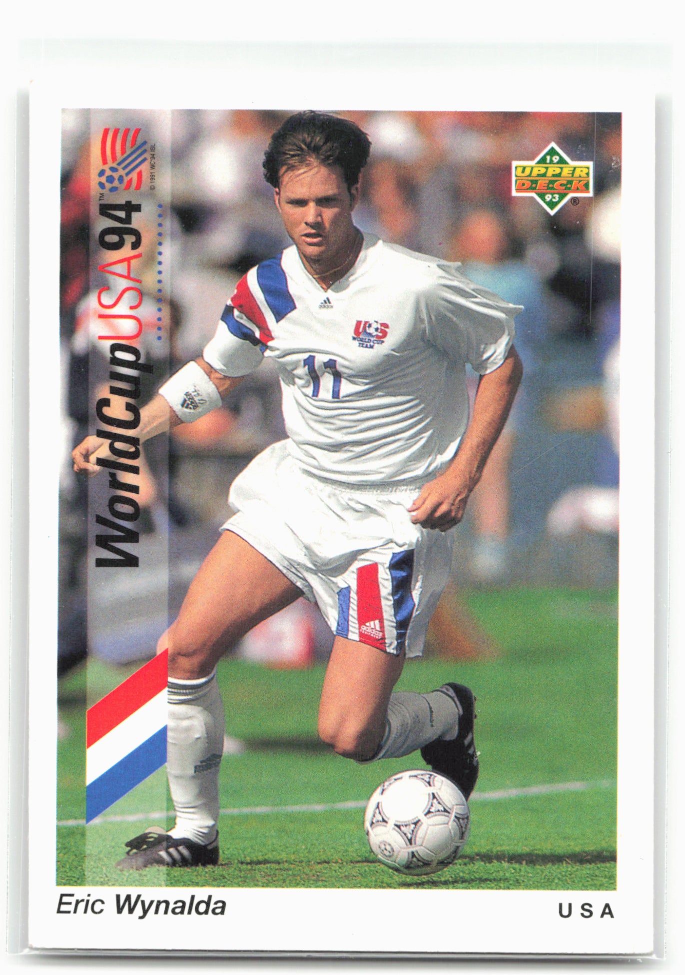 1993 Upper Deck World Cup Preview (English/Spanish) #11 Eric Wynalda