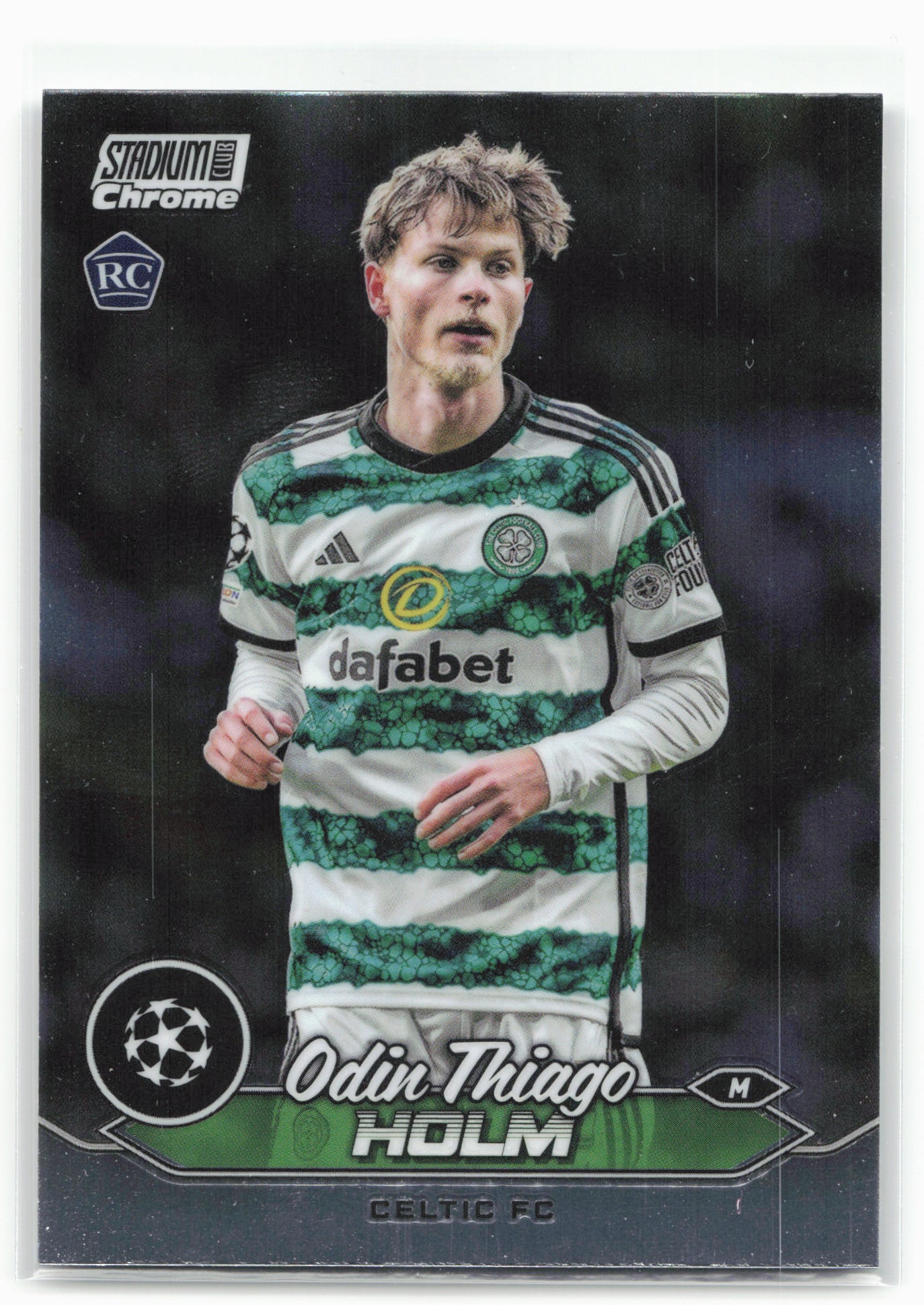 2023-24 Stadium Club Chrome UEFA Champions League #50 Odin Thiago Holm