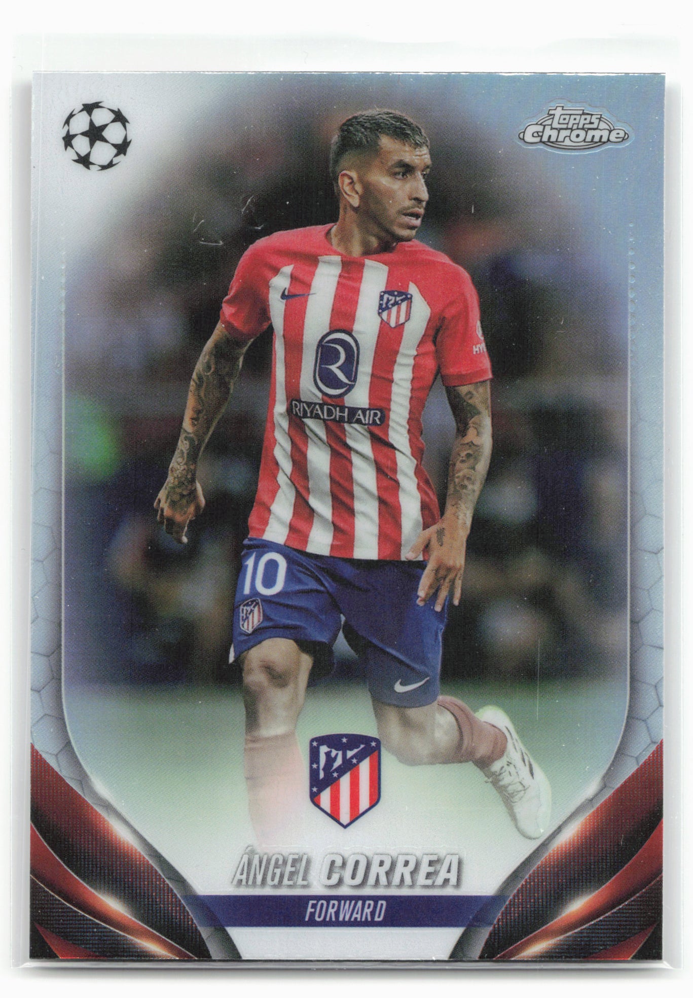 2023-24 Topps Chrome UEFA Club Competitions #49 Ángel Correa Refractor
