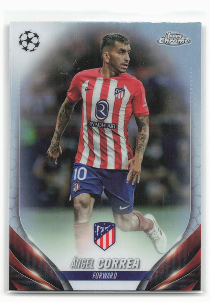 2023-24 Topps Chrome UEFA Club Competitions #49 Ángel Correa Refractor