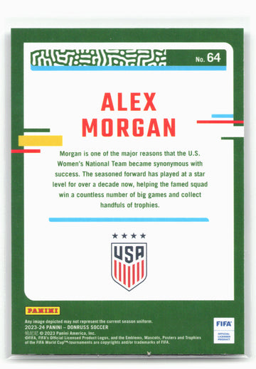 
2023-24 Donruss #64 Alex Morgan Optic 28815