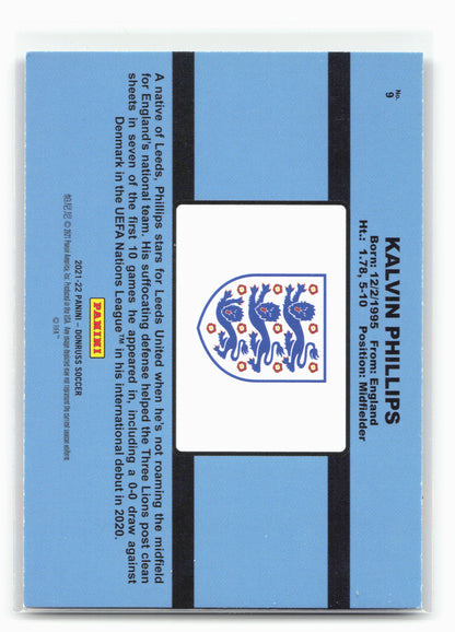 2021-22 Donruss #9 Kalvin Phillips 1991 Donruss Tribute Press Proof