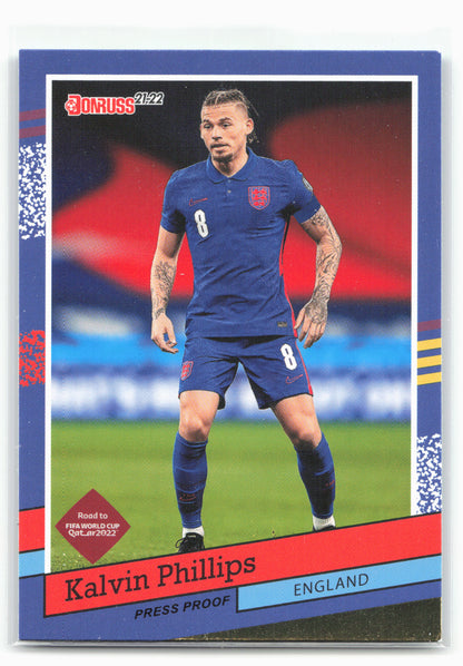 2021-22 Donruss #9 Kalvin Phillips 1991 Donruss Tribute Press Proof