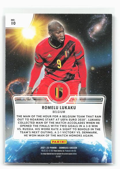 2021-22 Donruss #10 Romelu Lukaku Zero Gravity Press Proof 28818