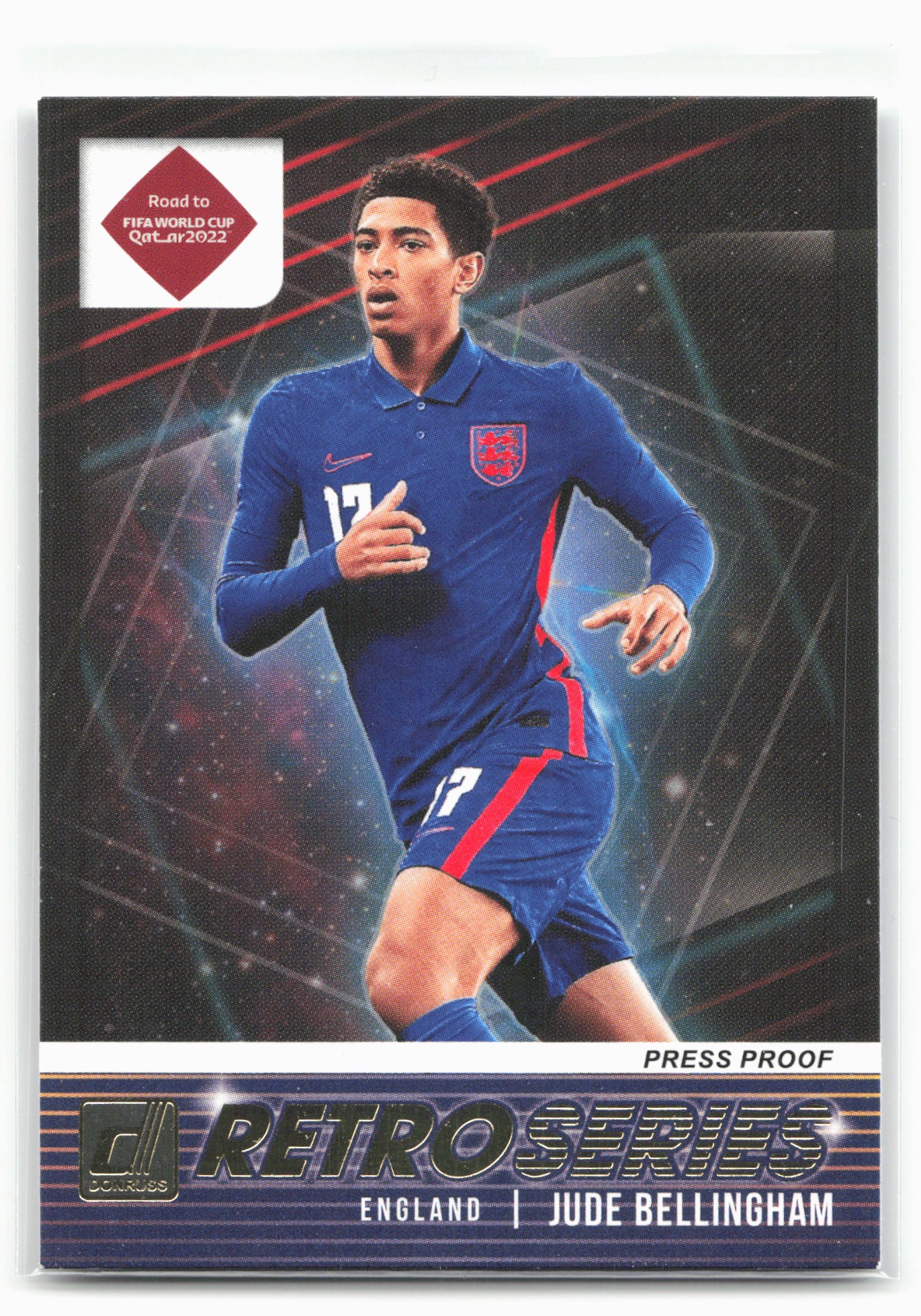 2021-22 Donruss #13 Jude Bellingham Retro Series Press Proof