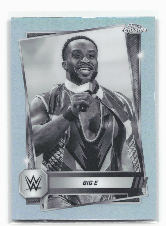 2025 Topps Chrome WWE #172 Big E Sepia Refractor 28839