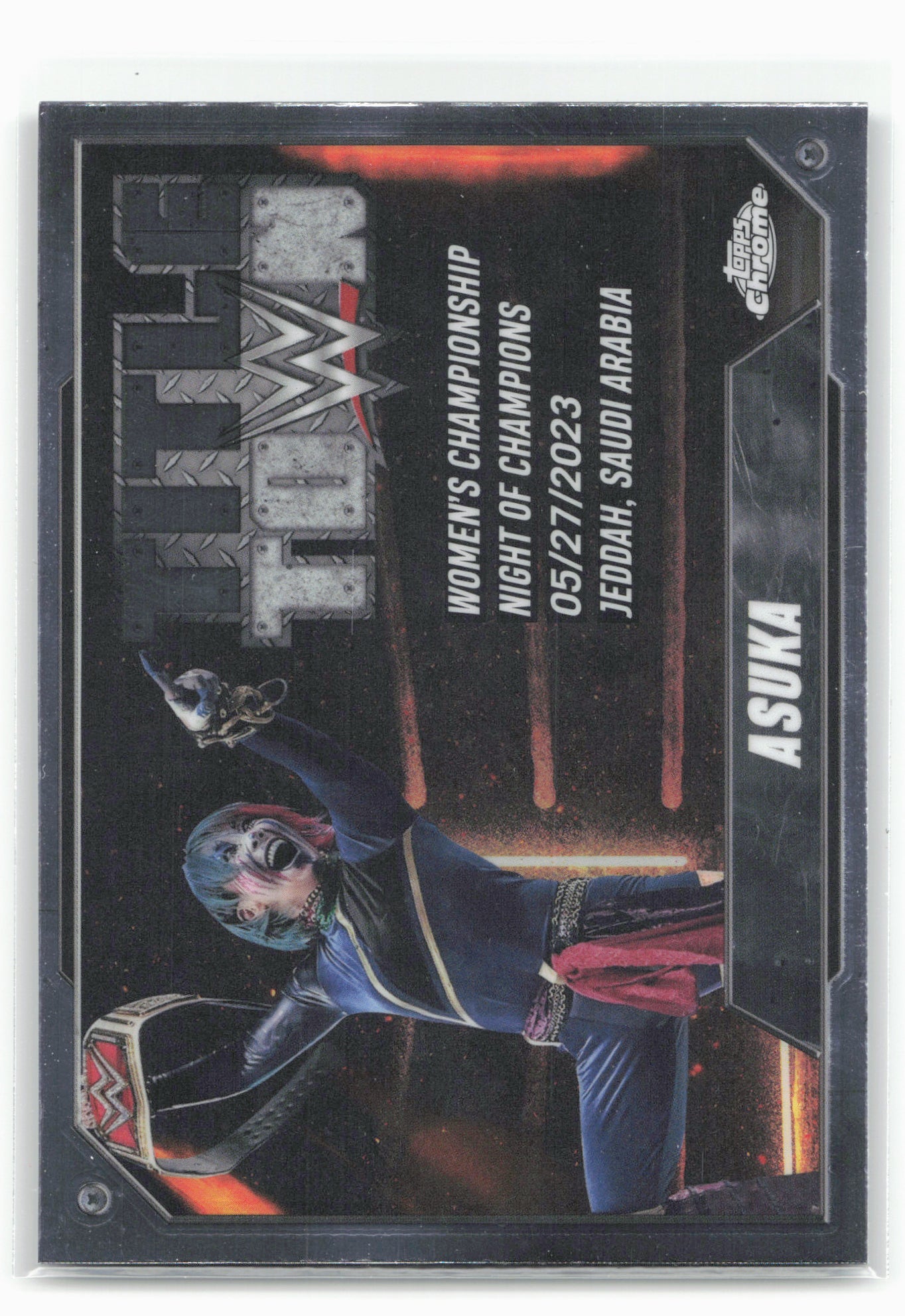2025 Topps Chrome WWE #TT-ASK Asuka Title Town 28840