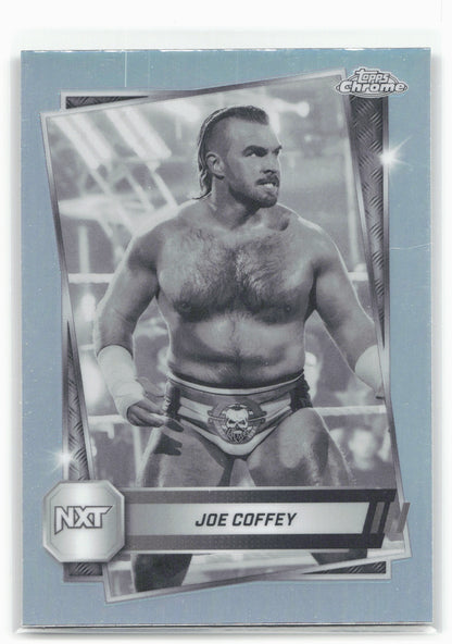 2025 Topps Chrome WWE #70 Joe Coffey Sepia Refractor 28841