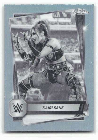 2025 Topps Chrome WWE #170 Kairi Sane Sepia Refractor 28842