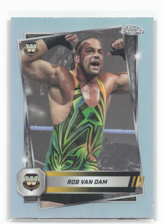 2025 Topps Chrome WWE #163 Rob Van Dam Refractor 28843