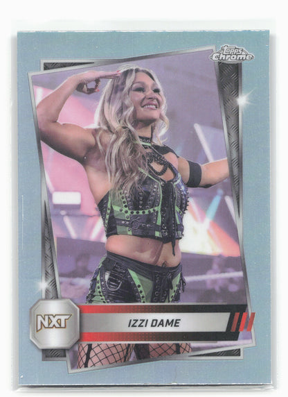 2025 Topps Chrome WWE #55 Izzi Dame Refractor 28844