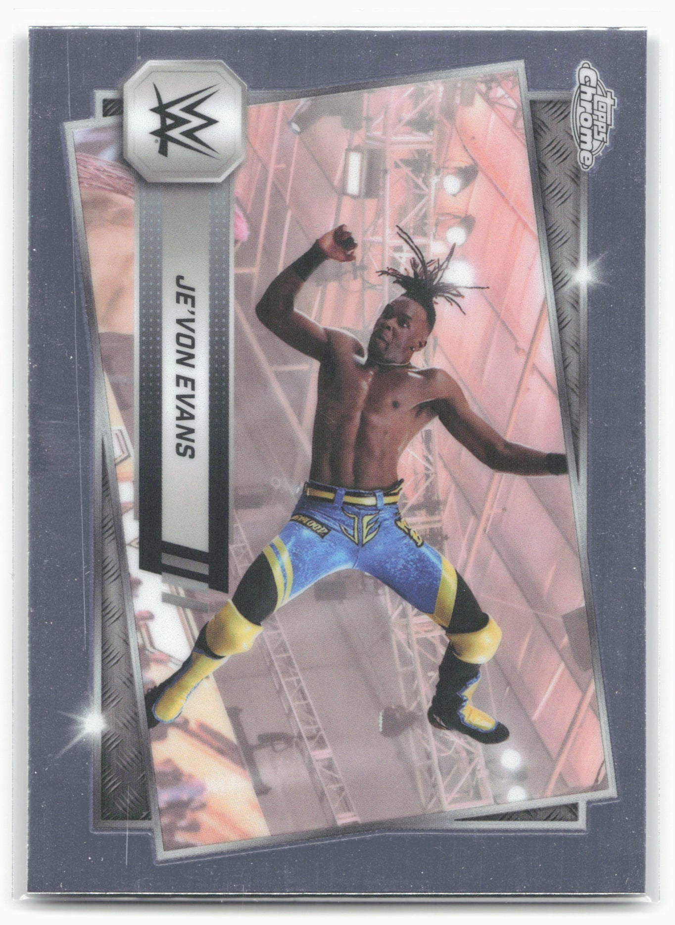 2025 Topps Chrome WWE #183 Je'Von Evans 28848