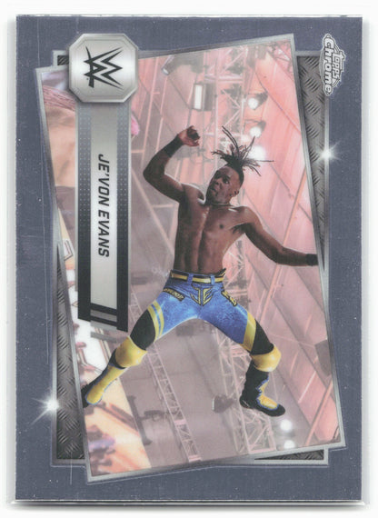 2025 Topps Chrome WWE #183 Je'Von Evans 28848