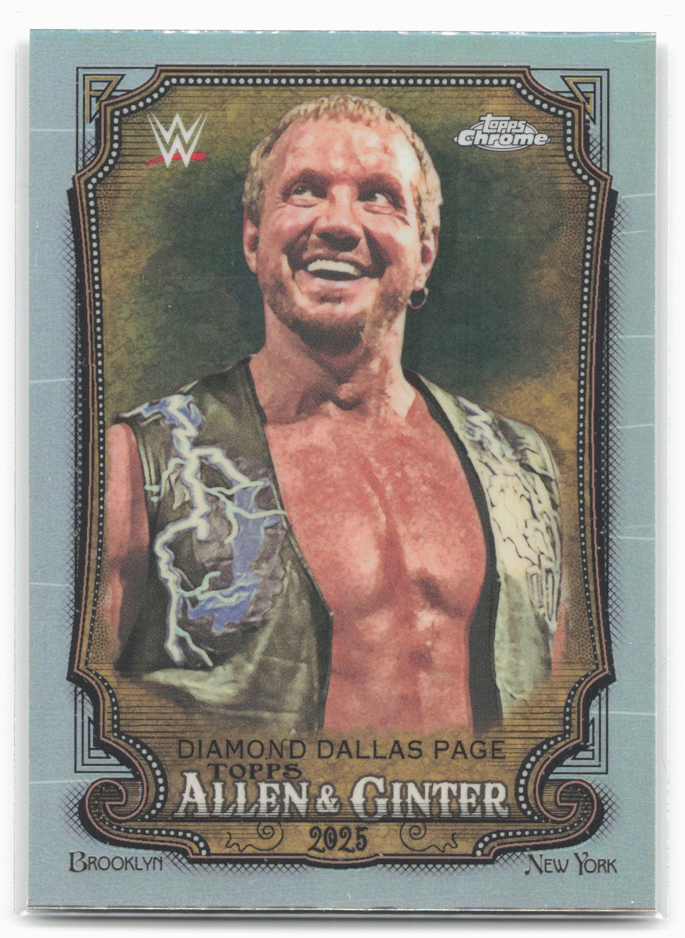 2025 Topps Chrome WWE #AG-DDP Diamond Dallas Page Allen & Ginter Refractor 28849