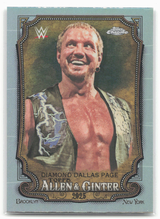 2025 Topps Chrome WWE #AG-DDP Diamond Dallas Page Allen & Ginter Refractor 28849