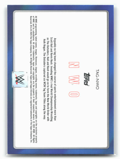 2025 Topps Chrome WWE #TAG-NWO Scott Hall / Kevin Nash Tag Team 28852
