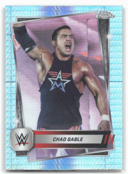 2025 Topps Chrome WWE #120 Chad Gable Prism Refractor 28853