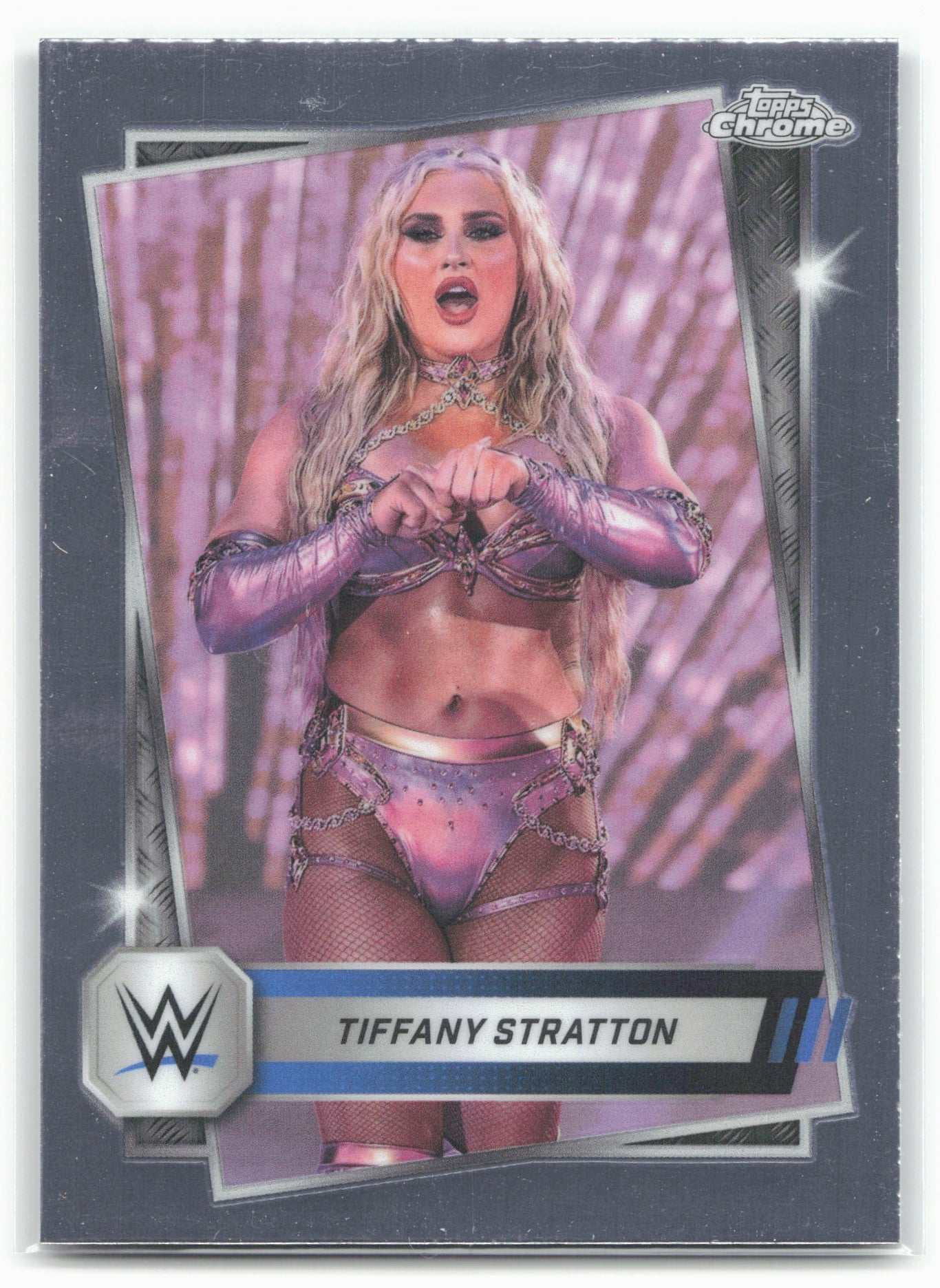 2025 Topps Chrome WWE #182 Tiffany Stratton 28857