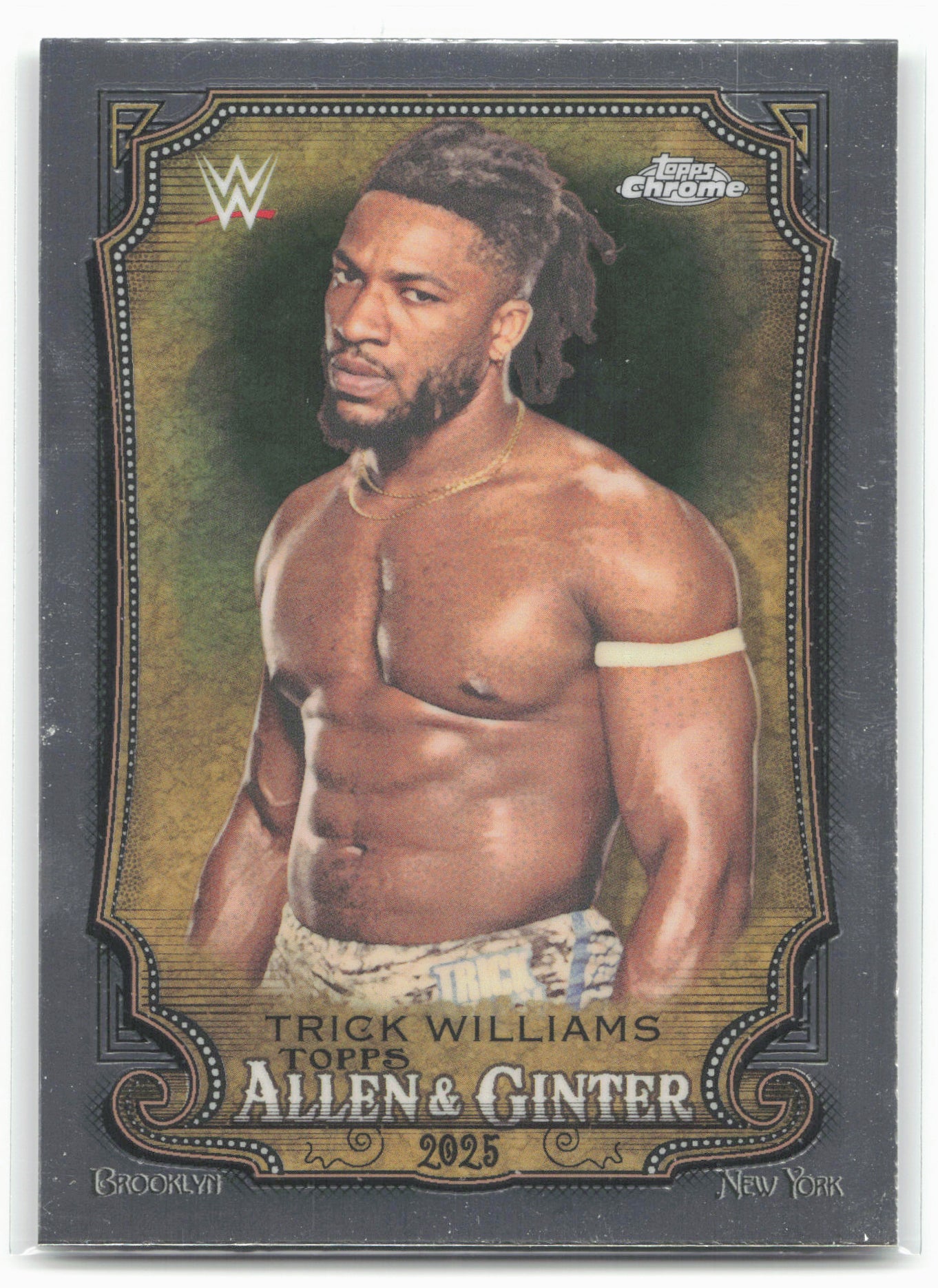 2025 Topps Chrome WWE #AG-TKW Trick Williams Allen & Ginter 28858