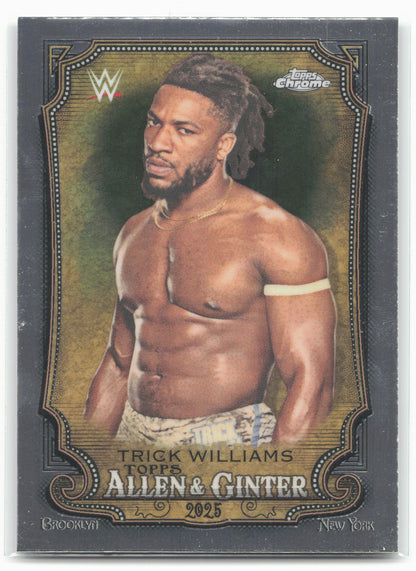 2025 Topps Chrome WWE #AG-TKW Trick Williams Allen & Ginter 28858