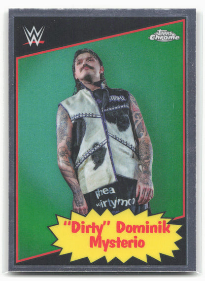 2025 Topps Chrome WWE #85TC-DM “Dirty” Dom Mysterio 1985 Topps Current 28859
