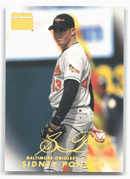 1999 SkyBox Premium #2 Sidney Ponson 28874