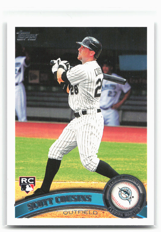 2011 Topps #287 Scott Cousins 28878