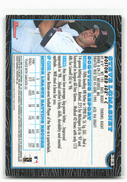 1999 Bowman #383 Steve Lomasney 28879