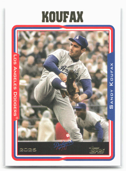 2025 Topps Archives #211 Sandy Koufax