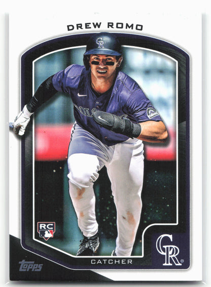 2025 Topps #68 Drew Romo Flagship Collection (Series Two) 28903