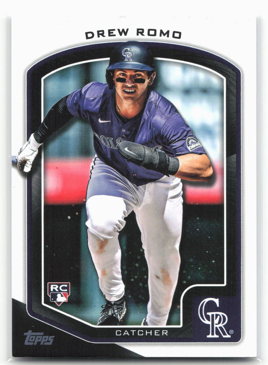 2025 Topps #68 Drew Romo Flagship Collection (Series Two) 28903