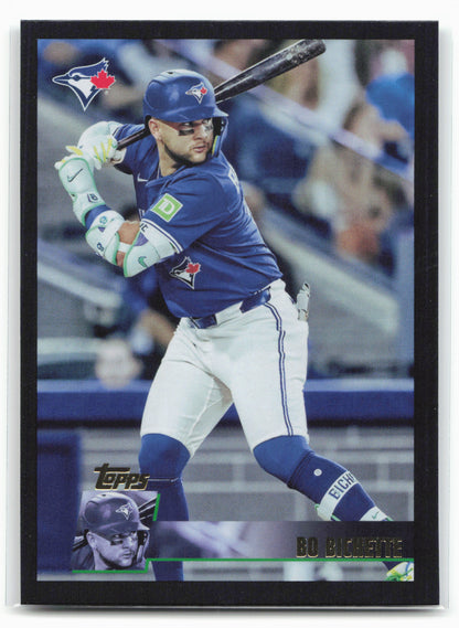 2025 Topps Archives #110 Bo Bichette Black Foilboard