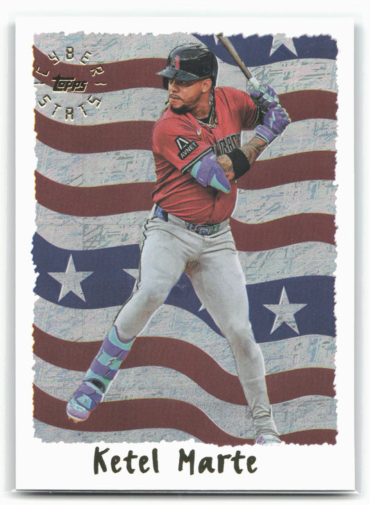 2025 Topps Archives #95C-9 Ketel Marte 1995 Topps Cyberstats