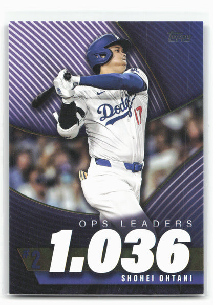 2025 Topps #OPS-2 Shohei Ohtani OPS Leaders 28932