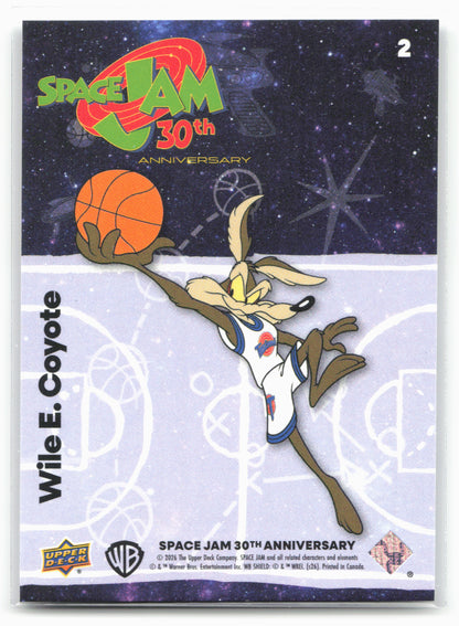 2026 Upper Deck Space Jam 30th Anniversary #2 Wile E. Coyote