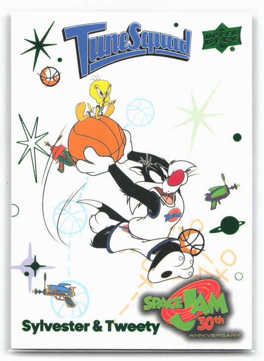 2026 Upper Deck Space Jam 30th Anniversary #7 Sylvester &amp; Tweety