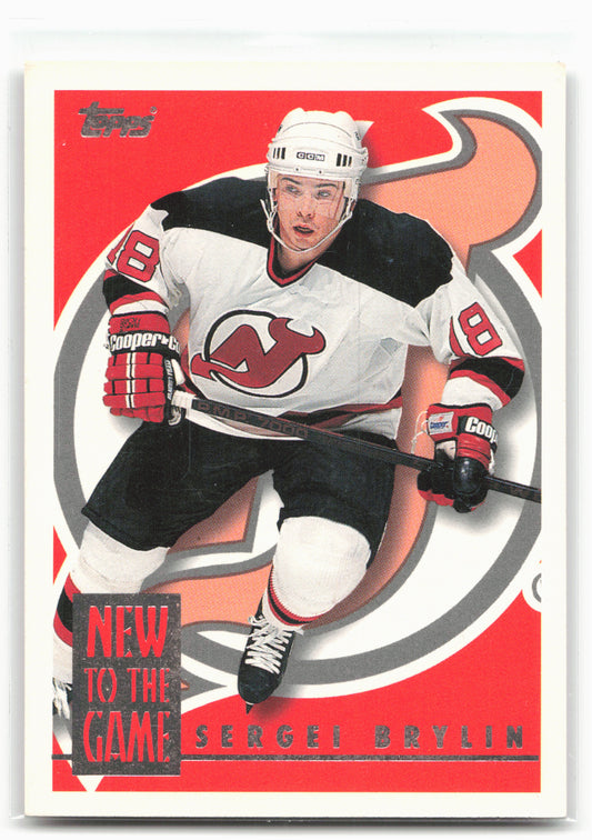 1995-96 Topps #2NG Sergei Brylin New to the Game