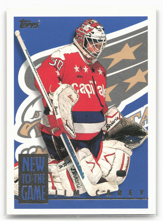 1995-96 Topps #1NG Jim Carey New to the Game