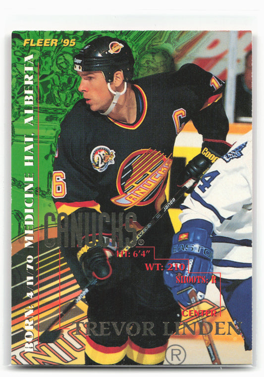1994-95 Fleer #225 Trevor Linden