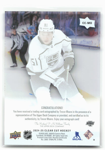 2024-25 Upper Deck Clear Cut #CC-MO Trevor Moore