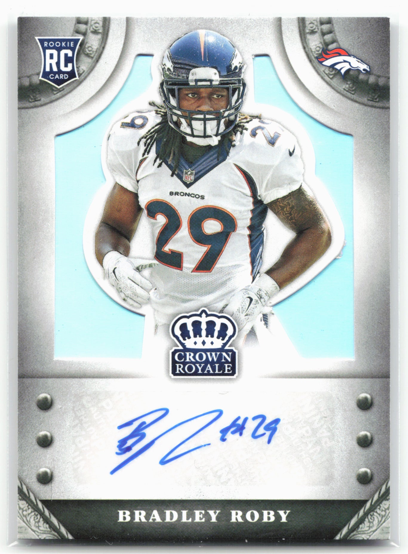 2014 Panini Crown Royale #S-BR Bradley Roby Rookie Signatures #/299