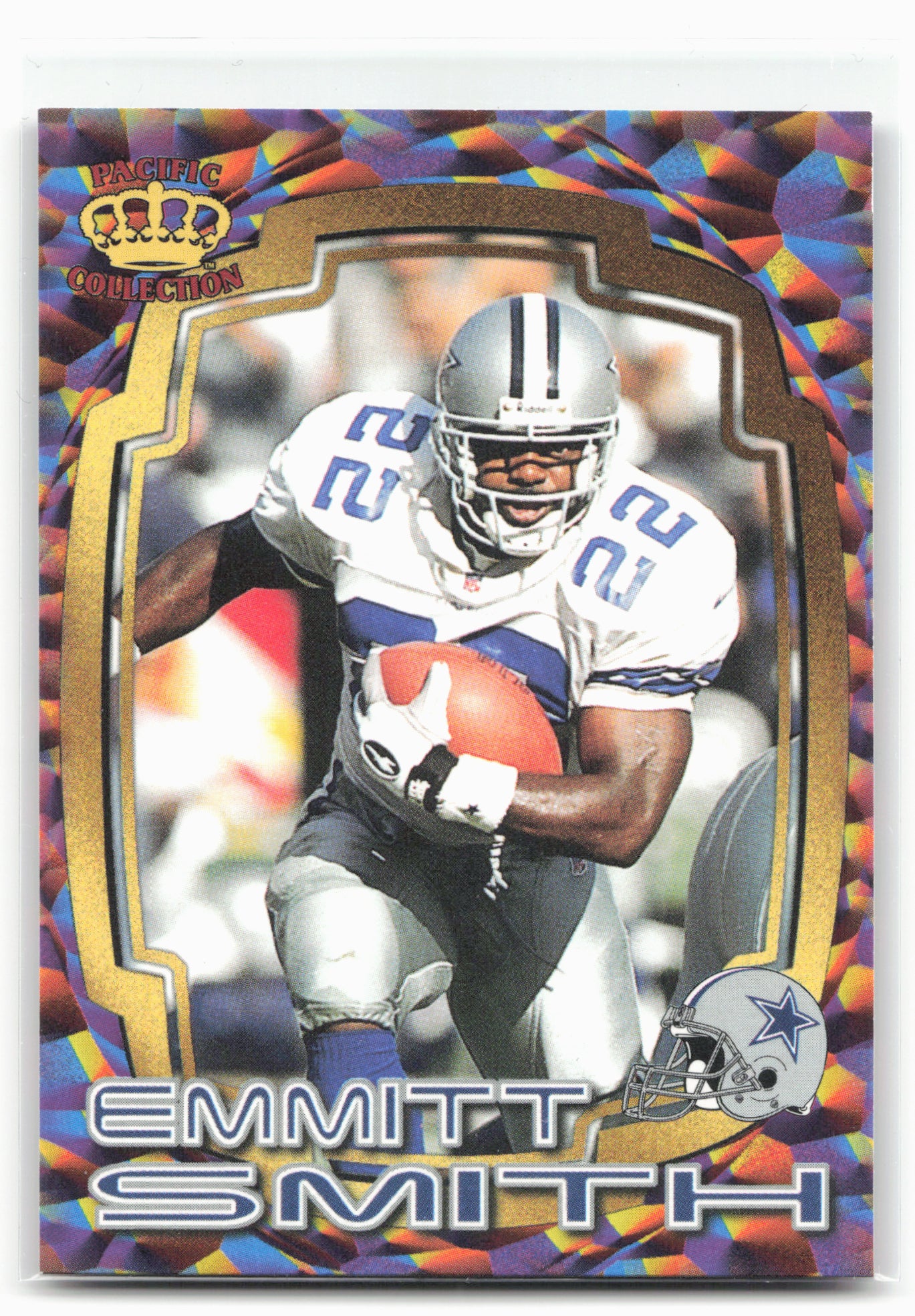 1997 Pacific Dynagon Prism #87 Emmitt Smith Best Kept Secrets 28990