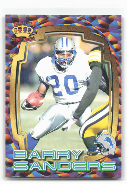 1997 Pacific Dynagon Prism #61 Barry Sanders Best Kept Secrets 28991